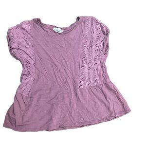 Olive & Oak pink shirt sz small dainty feminine